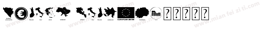 Europe Normal字体转换